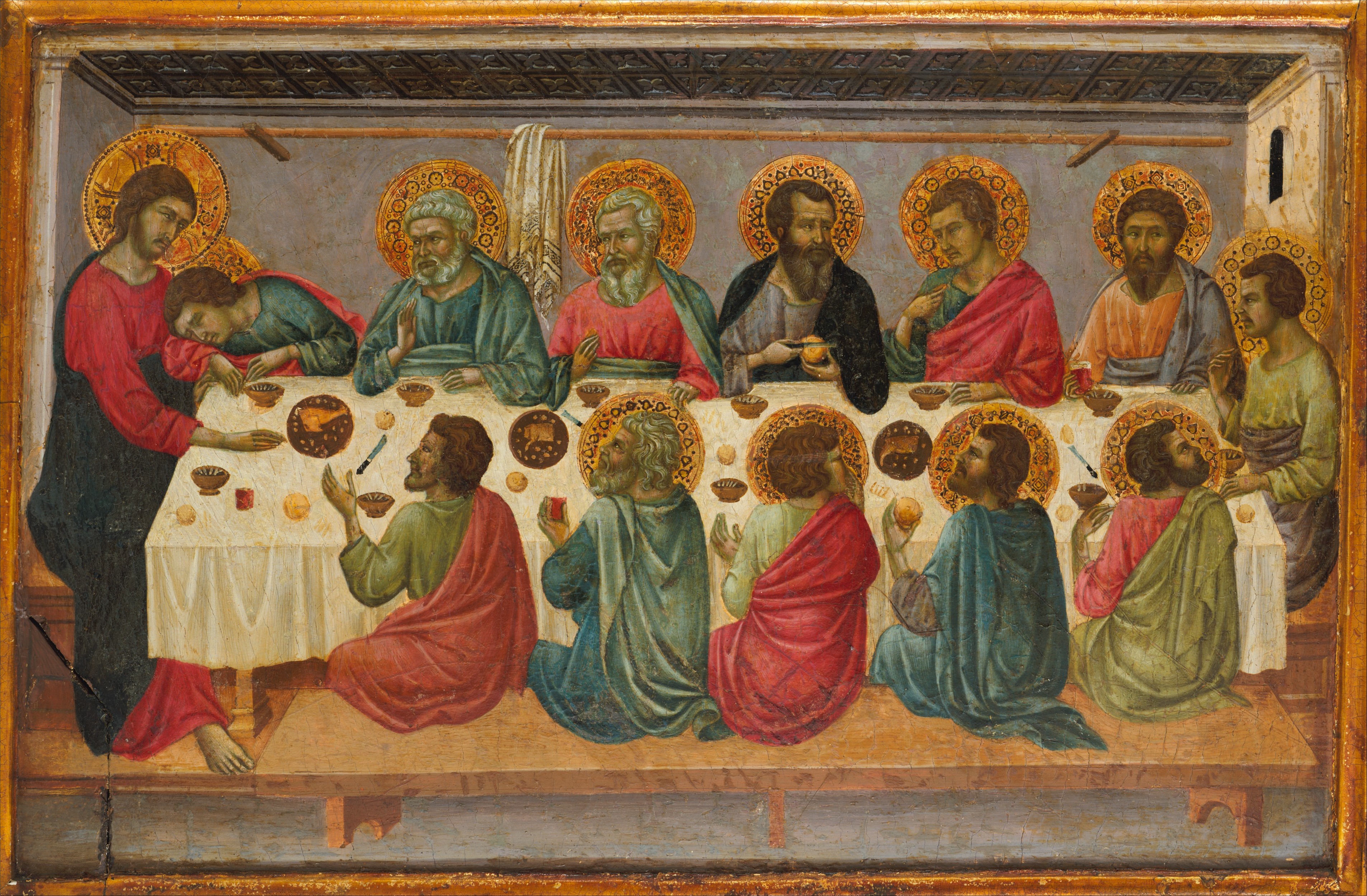 last supper by Ugolino da Siena